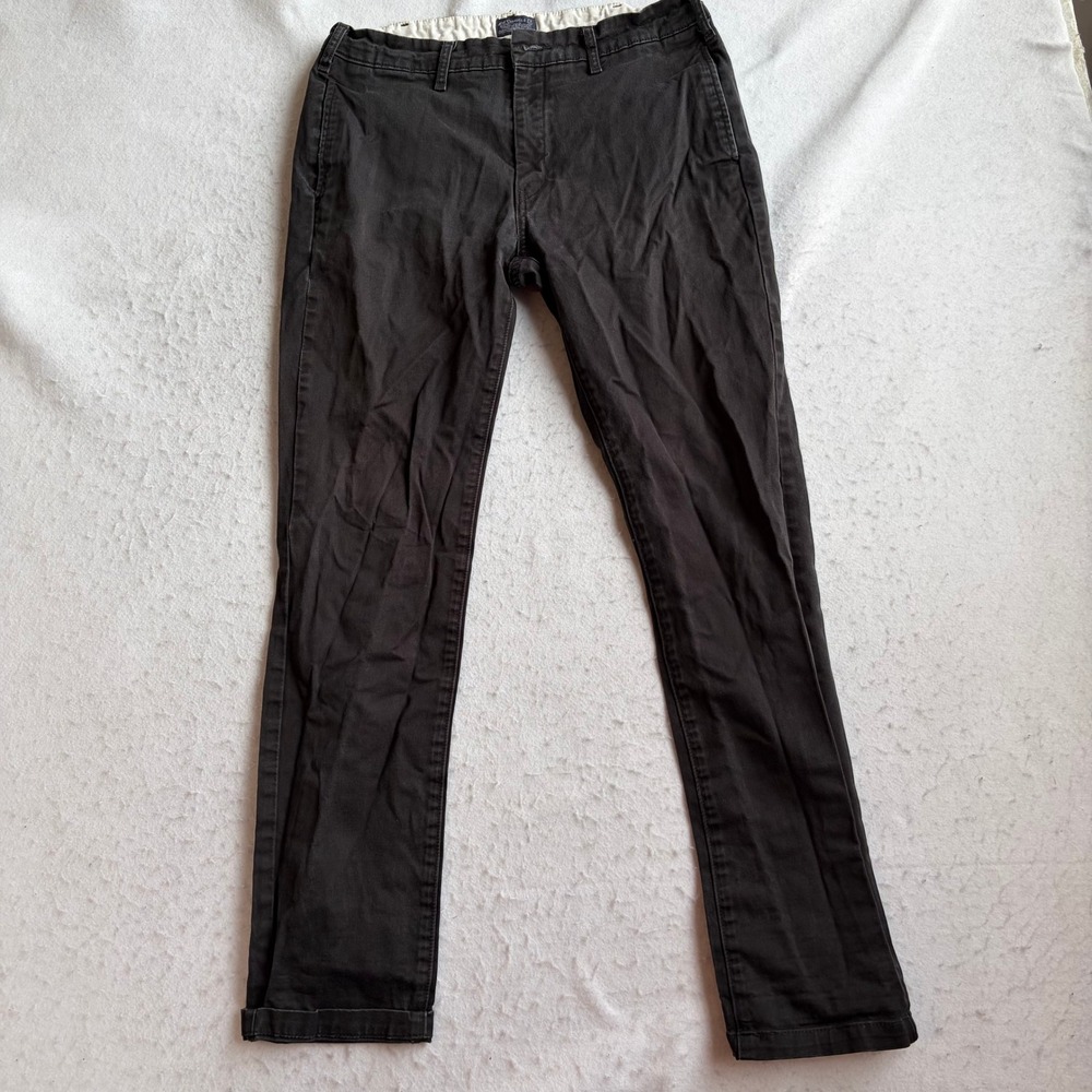 Levi's Chino Pants Mens 32x32 Black Slim Tapered Stretch 24888-0006